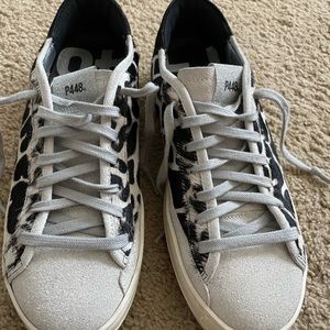 P448- New Johnny Genuine Calf Hair Sneaker